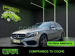 Gris / plata Usado 2016 Mercedes C220 Familiar | 17.500 € (Precio justo)