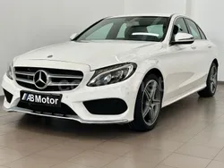 Blanco Usado 2018 Mercedes C220 Berlina | 26.500 € (Buen precio)