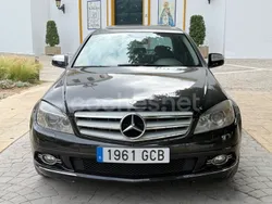 Negro Usado 2008 Mercedes C320 Avantgarde Berlina | 9250 € (Buen precio)