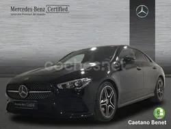 Negro Usado 2021 Mercedes CLA200 AMG line Berlina | 29.900 € (Precio justo)