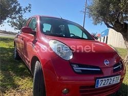 Rojo Usado 2007 Nissan Micra Acenta Berlina | 2800 € (Precio justo)
