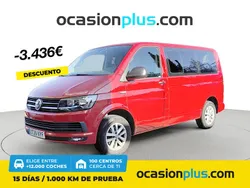 Rojo Usado 2018 VW Multivan Monovolumen | 37.800 € (Precio justo)