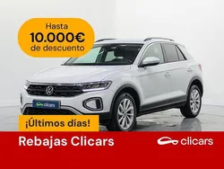 Blanco Usado 2023 VW T-Roc Life SUV | 24.990 € (Precio justo)