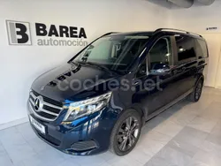 Azul Usado 2018 Mercedes V220 Exclusive Monovolumen | 48.900 € (Caro)
