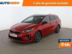 Rojo Usado 2021 Kia Ceed GT-Line Familiar | 20.951 € (Precio justo)
