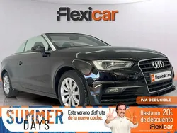 Negro Usado 2015 Audi A3 Ambition Descapotable | 16.490 € (Precio justo)