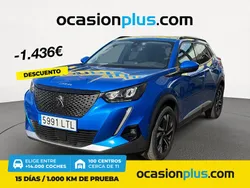 Azul Usado 2021 Peugeot 2008 Allure SUV | 15.800 € (Precio justo)