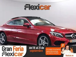 Rojo Usado 2016 Mercedes C220 Coupe | 26.990 € (Caro)