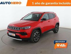 Rojo Usado 2022 Jeep Compass Limited SUV | 22.099 € (Precio justo)