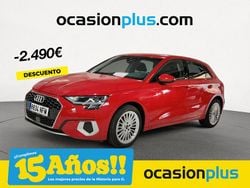 Rojo Usado 2022 Audi A3 Advanced Plus | 24.200 € (Precio justo)