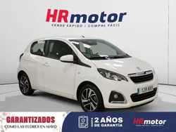 Blanco Usado 2018 Peugeot 108 Allure Utilitario | 8810 € (Precio justo)