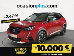 Rojo Usado 2022 Peugeot 2008 GT SUV | 18.500 € (Precio justo)