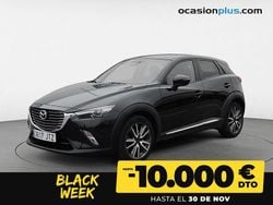 Negro Usado 2016 Mazda CX-3 Luxury SUV | 13.890 € (Precio justo)