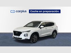 White cream (mica) Usado 2021 Hyundai Santa Fe Style SUV | 31.890 € (Un poco caro)