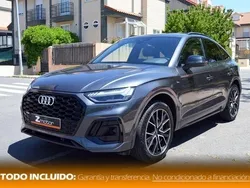 Gris / plata Usado 2021 Audi Q5 Sportback S-Line SUV | 49.990 € (Precio justo)