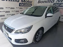 Blanco Usado 2021 Peugeot 308 Allure Familiar | 14.190 € (Precio justo)
