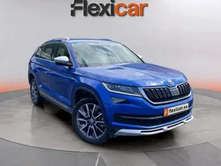 Azul Usado 2021 Skoda Kodiaq SportLine SUV | 23.390 € (Precio justo)