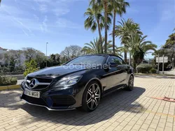 Negro Usado 2015 Mercedes E250 Descapotable | 18.500 € (Precio justo)