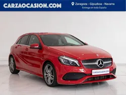 Rojo Usado 2017 Mercedes A200 Berlina | 19.900 € (Un poco caro)