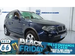 Azul Usado 2009 BMW X3 xLine SUV | 8990 €