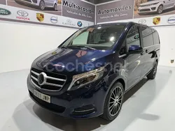 Azul Usado 2017 Mercedes V250 Exclusive Monovolumen | 32.990 € (Caro)