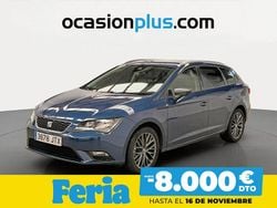 Azul Usado 2016 Seat Leon CONNECT Monovolumen | 13.590 € (Buen precio)