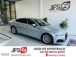 Plateado Usado 2021 Audi A5 Sportback Berlina | 26.900 €