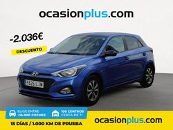 Azul Usado 2020 Hyundai i20 Berlina | 13.980 € (Precio justo)