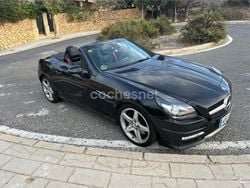 Negro Usado 2012 Mercedes SLK250 Descapotable | 20.800 € (Precio justo)
