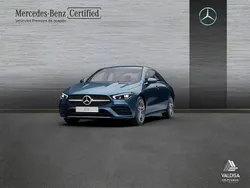 Azul Usado 2021 Mercedes CLA200 AMG line Berlina | 32.500 € (Precio justo)
