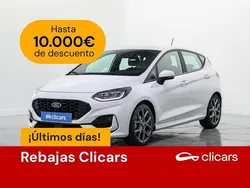Blanco Usado 2022 Ford Fiesta ST-Line Utilitario | 14.990 € (Buen precio)