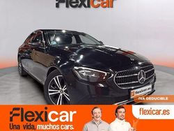 Negro Usado 2021 Mercedes E220 Familiar | 34.490 € (Precio justo)