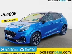 Azul Usado 2021 Ford Puma Vignale Coupe | 17.682 € (Precio justo)