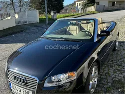 Negro Usado 2007 Audi A4 Cabriolet Descapotable | 10.900 € (Precio justo)
