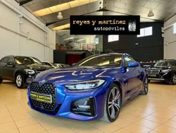 Azul Usado 2021 BMW 420 M Sport Coupe | 35.900 € (Precio justo)