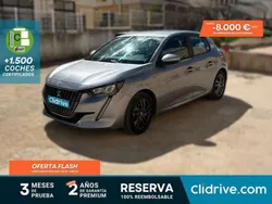 Gris Usado 2021 Peugeot 208 Style Utilitario | 10.490 € (Buen precio)
