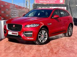 Rojo Usado 2017 Jaguar F-Pace R-Sport SUV | 23.990 € (Caro)