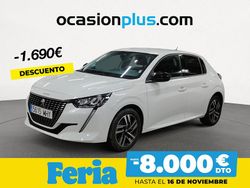 Blanco Usado 2023 Peugeot 208 Allure Utilitario | 12.990 € (Precio justo)
