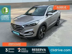 Gris Usado 2016 Hyundai Tucson SUV | 13.490 € (Precio justo)