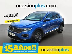 Azul Usado 2021 VW T-Roc Sportline SUV | 24.490 € (Precio justo)