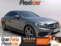 Gris Usado 2018 Mercedes C220 Berlina | 23.890 € (Precio justo)