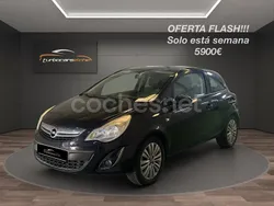 Negro Usado 2012 Opel Corsa Color Edition Berlina | 5900 € (Precio justo)