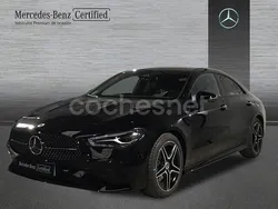 Negro Usado 2024 Mercedes CLA200 AMG line Berlina | 38.995 € (Precio justo)