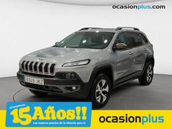 Gris Usado 2015 Jeep Cherokee Trailhawk SUV | 19.090 € (Precio justo)