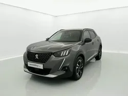 Gris platino / negro Usado 2022 Peugeot 2008 GTi SUV | 16.550 € (Precio justo)