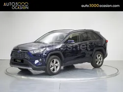Azul Usado 2021 Toyota RAV4 Hybrid Luxury SUV | 34.476 € (Precio justo)