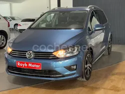 Azul Usado 2014 VW Golf Sportsvan Sportline Monovolumen | 14.480 € (Un poco caro)