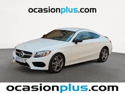 Blanco Usado 2018 Mercedes C220 AMG Coupe | 25.910 € (Precio justo)