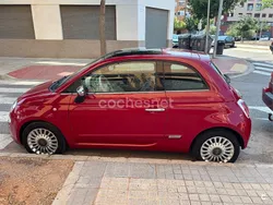 Rojo Usado 2009 Fiat 500 Lounge Berlina | 4999 € (Precio justo)