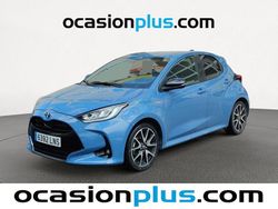 Azul Usado 2021 Toyota Yaris Hybrid Plus Utilitario | 18.082 € (Precio justo)